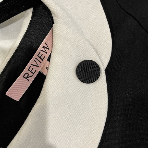 Review Size 6 Black and White Dress - Picture 4 of 4